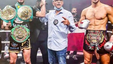 Photo of Youssef Boughanem vence a Niclas Larsen y unifica los cinturones WBC y WBC Diamond