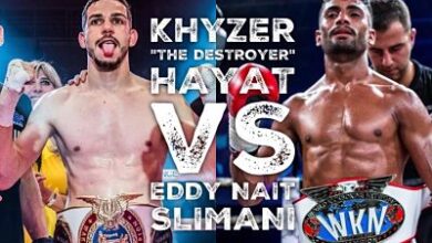 Photo of Khyzer Hayat vs Eddy Nait Slimani
