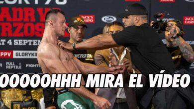 Photo of GLORY 78 Badr empuja a Wrzosek en el pesaje