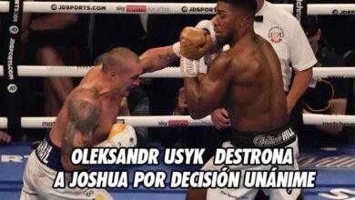 Photo of Oleksandr Usyk  destrona a Joshua por decisión unánime