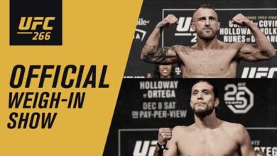 Photo of Resultados del pesaje del UFC 266, Volkanovski vs Ortega (vídeo)