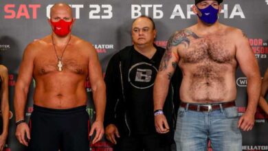 Photo of BELLATOR 269: RESULTADOS DEL PESAJE DE FEDOR VS.JOHNSON