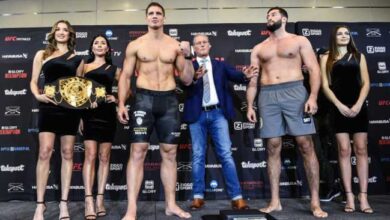 Photo of Rico Verhoeven vs Jamal Ben Saddik 3 -GLORY Collision 3