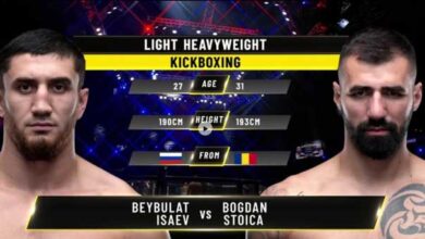 Photo of VÍDEO BEYBULAT ISAEV CONTRA BOGDAN STOICA- ONE FC