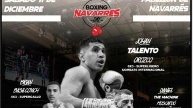 Photo of VELADA BOXEO EN NAVARRES, SABADO, 11 DE DICIEMBRE DE 2021