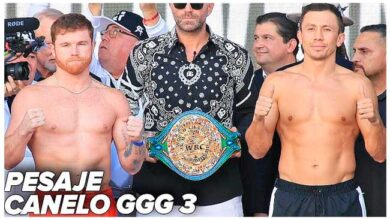 Photo of Resultados pesaje Canelo vs Golovkin 3