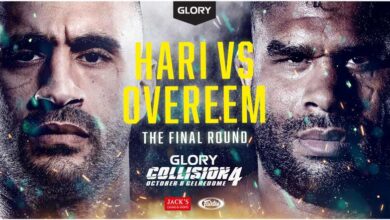 Photo of Badr Hari vs Alistair Overeem 3 – Glory Collision 4